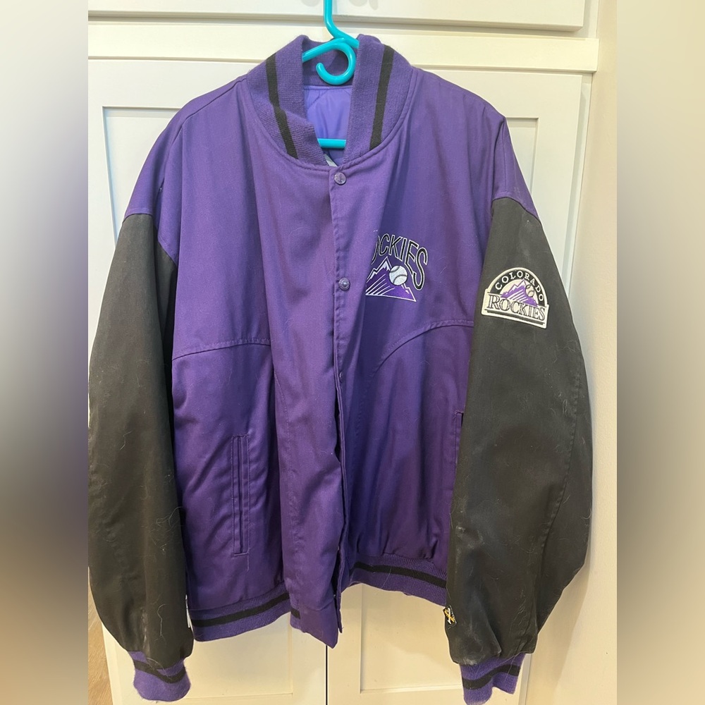 Vintage Rockies Jacket, Mens 2X